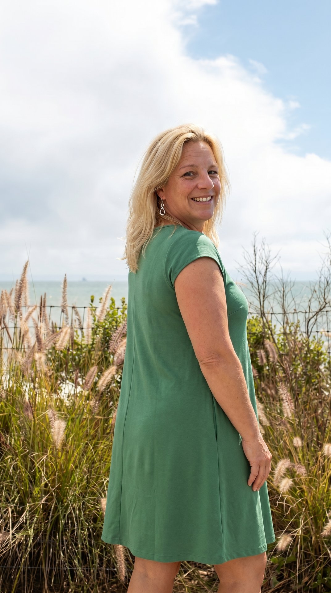 Cindy aan zee